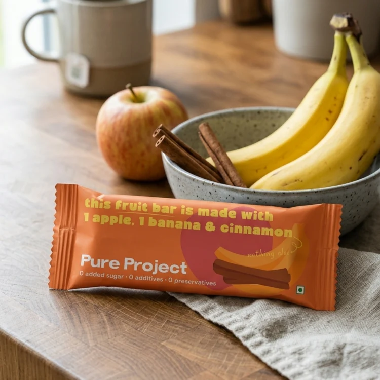 Apple Banana Cinnamon Fruit Bar