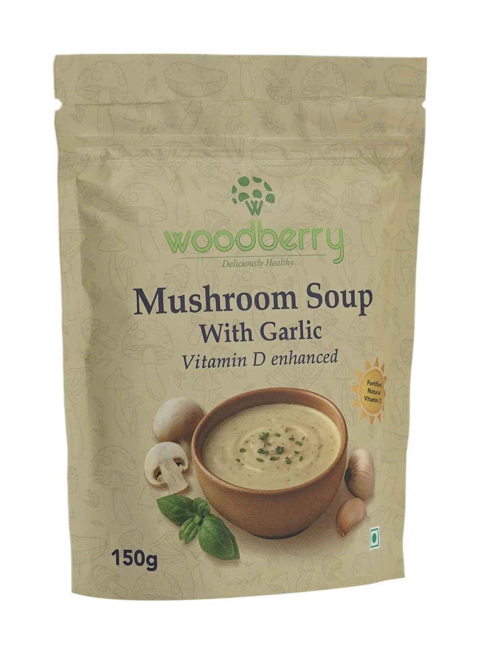 Mushroom Soup with Garlic 150gm