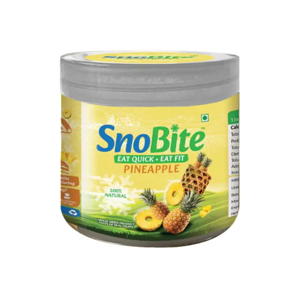 Pineapple freeze dried jar 60gm