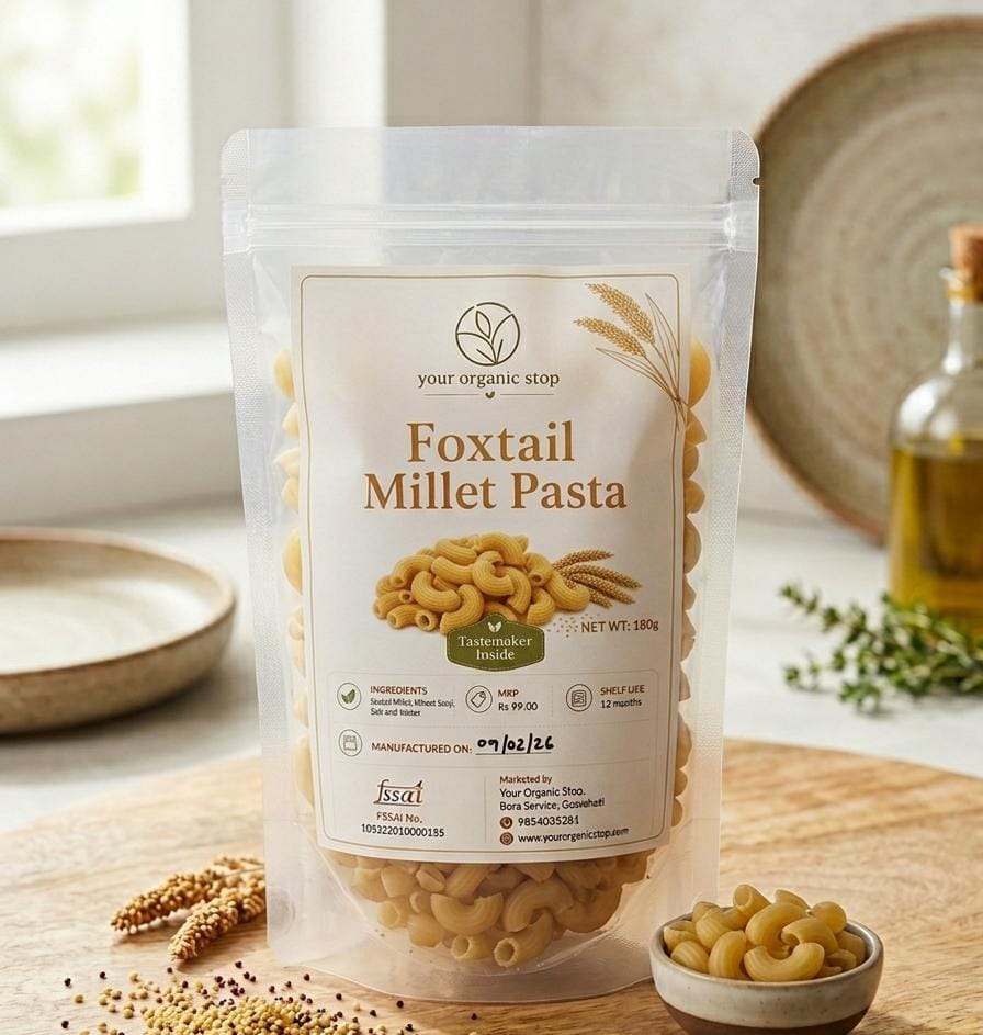 Foxtail Millet Pasta