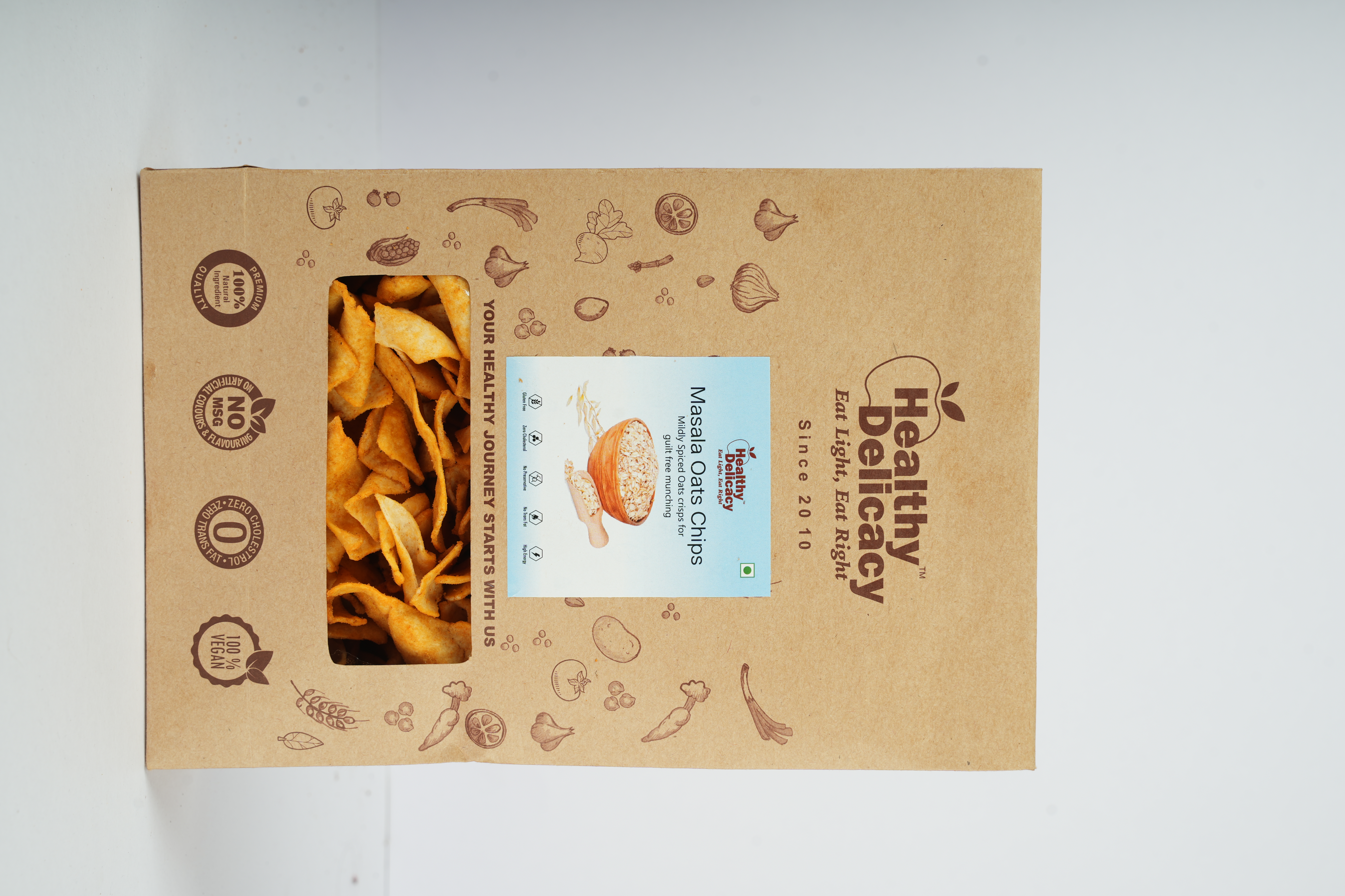 Masala Oats Chips 140gm