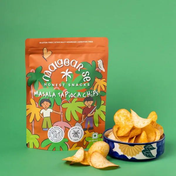 Masala Tapioca Chips 100gm